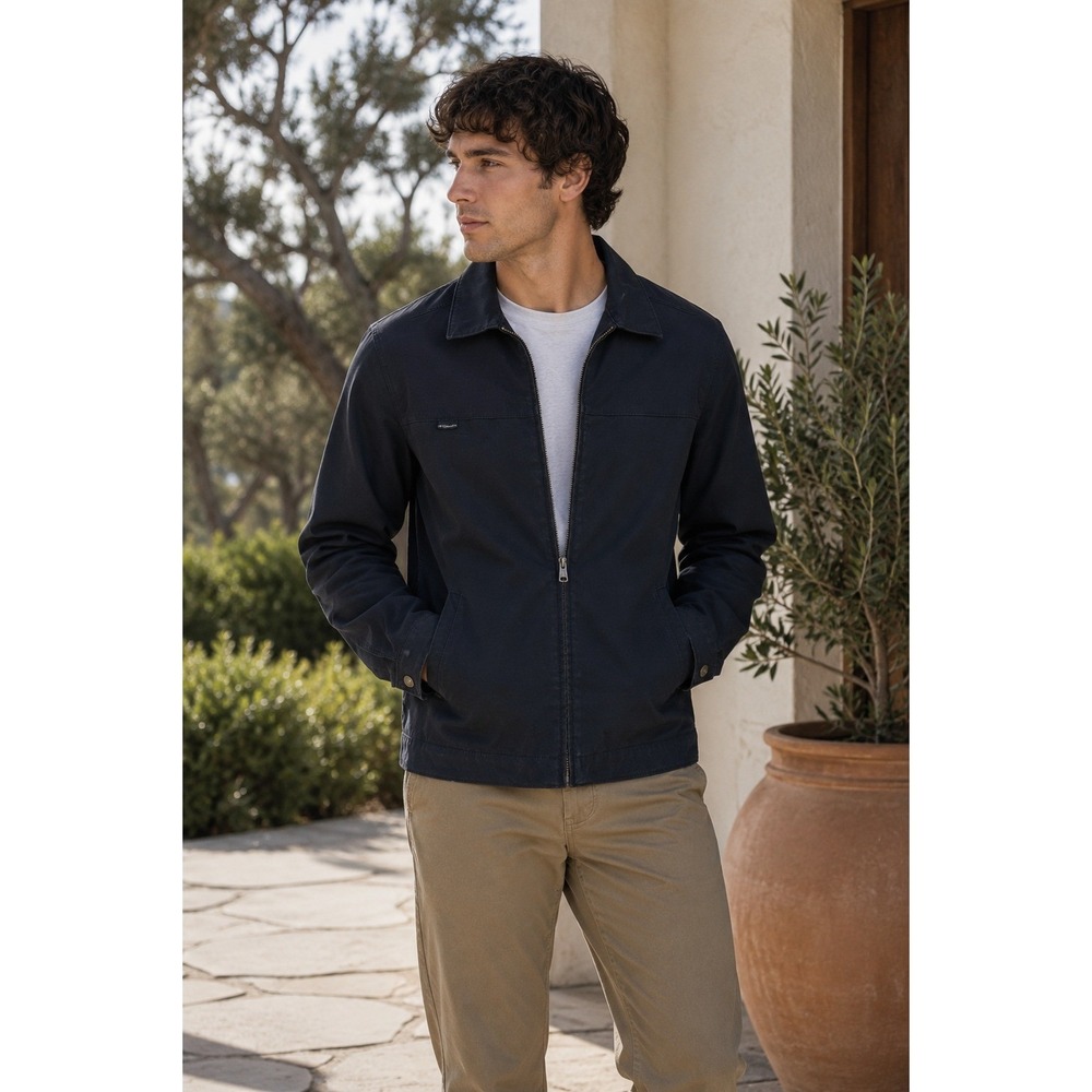 Columbia Jacket Mens Medium Black‎ Gorpcore Outdoors Workwear